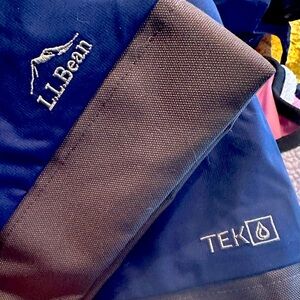 NEW L.L. BEAN LL Kids Waterproof Wildcat Insulated Ski Snow Bib Pants Blue 12